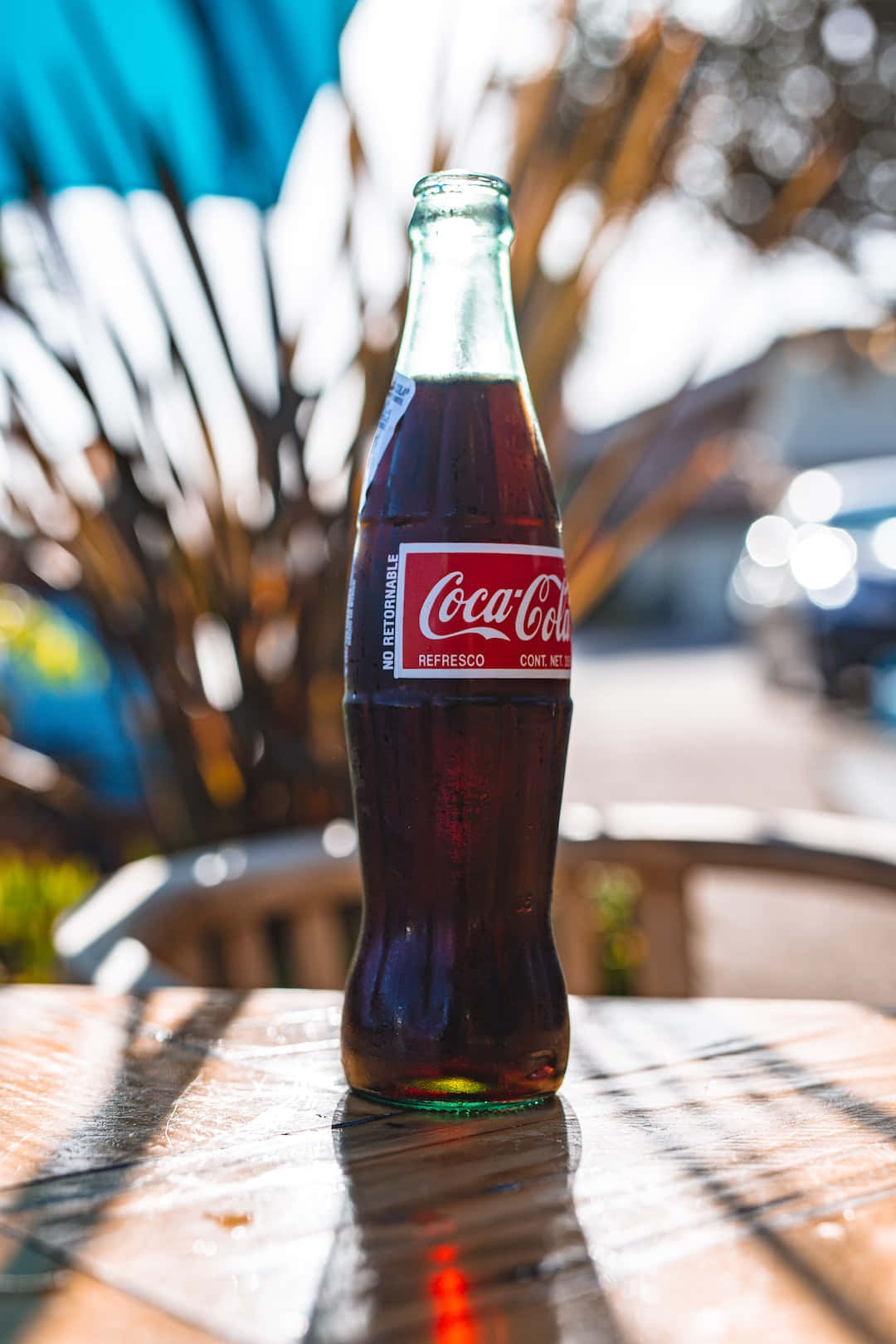 Uppleven Uppfriskande Smak Av Coca-cola