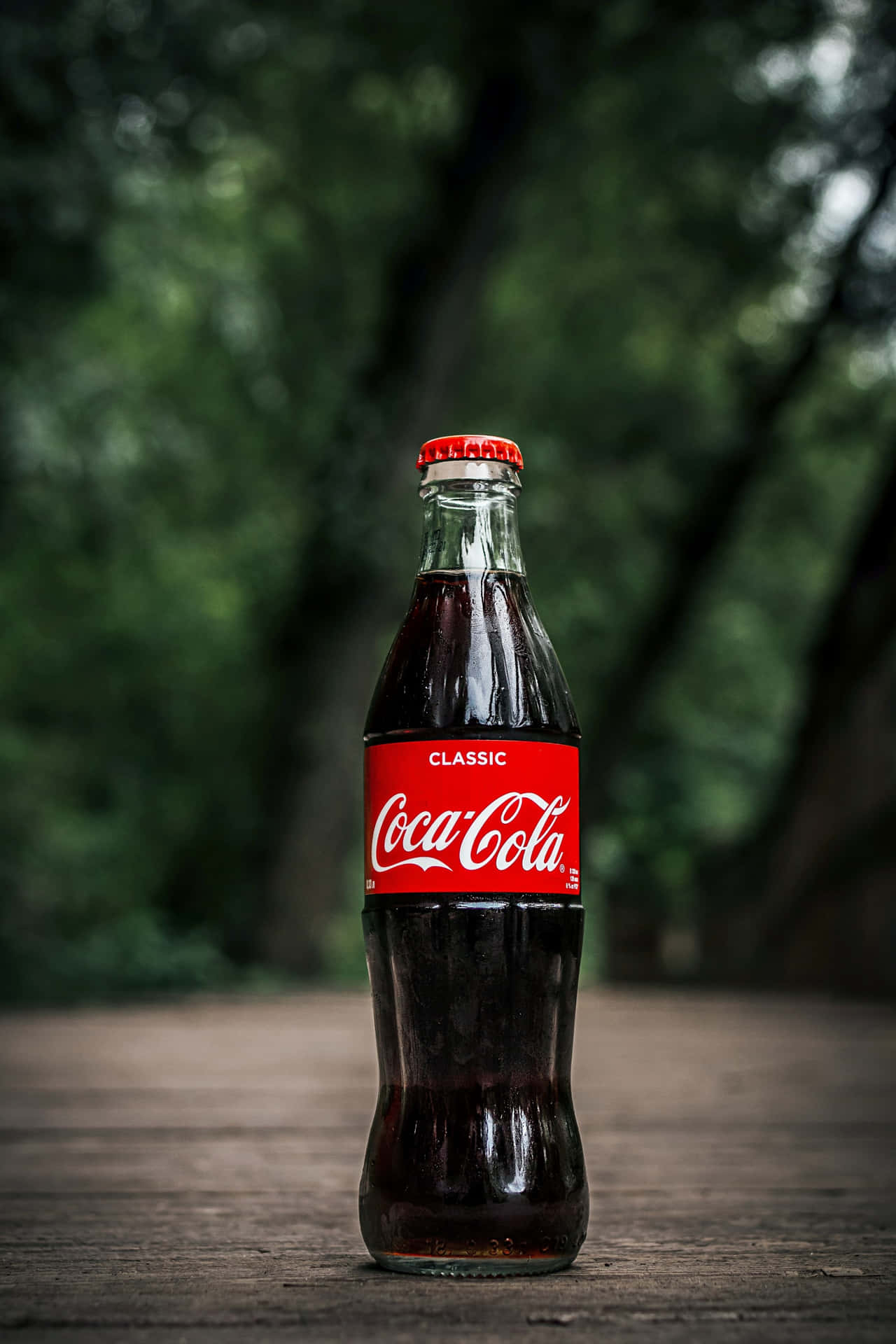 Nydden Klassiske Forfriskende Smag Af Coca-cola