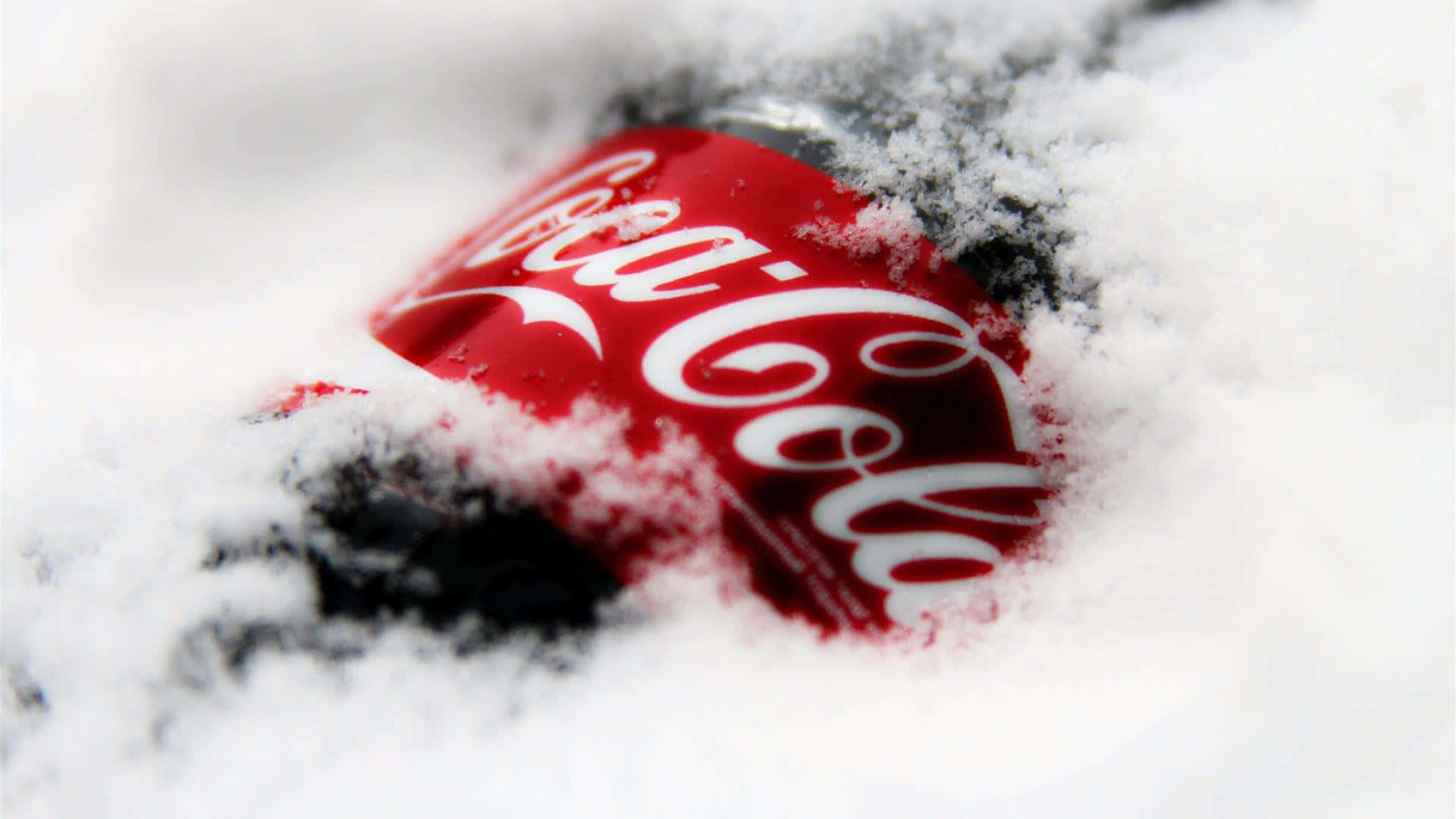 Refreshing Bubbles of Coca-Cola