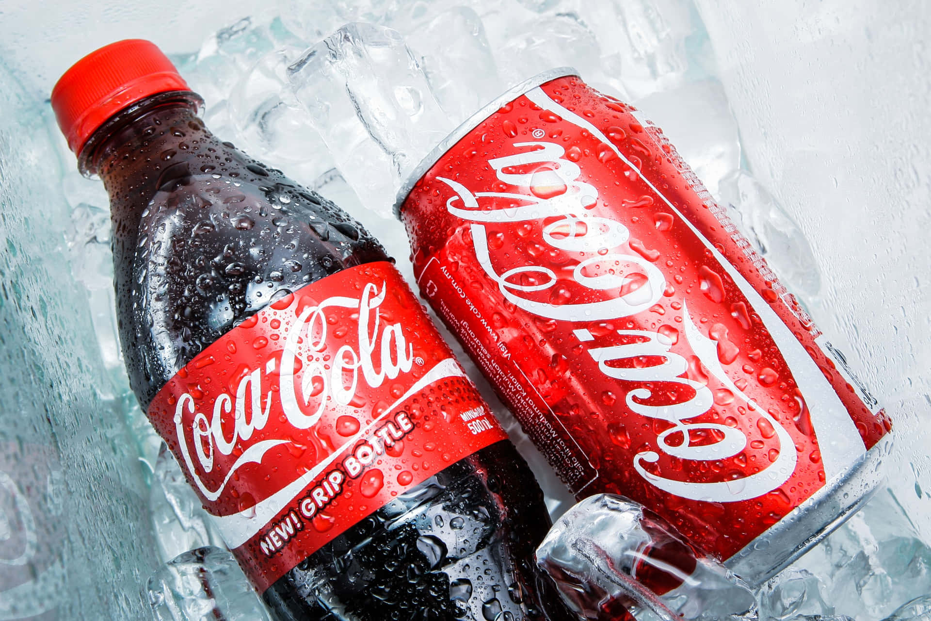Enjoy an ice cold Coca-Cola