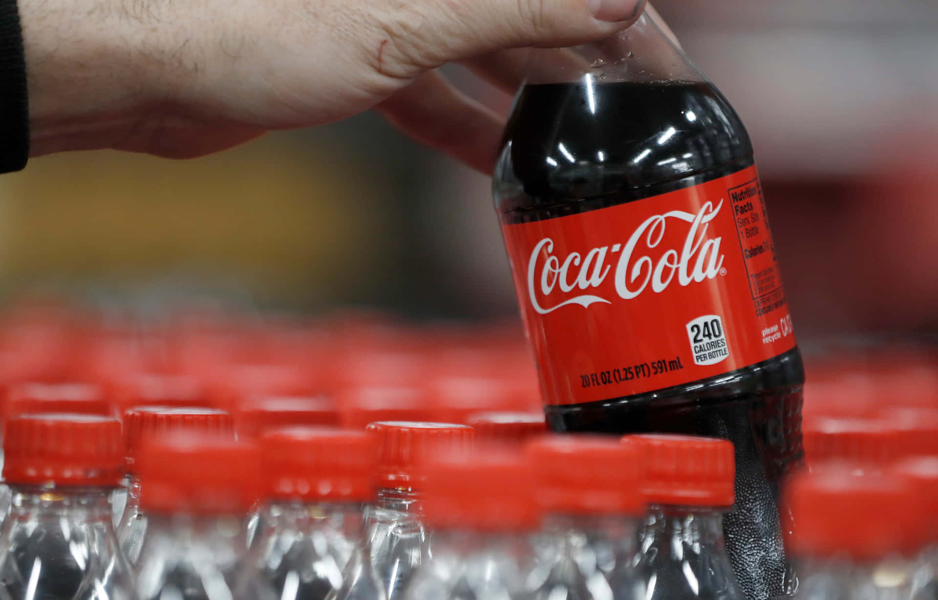 Imomenti Di Rinfrescanti Iniziano Con Coca-cola