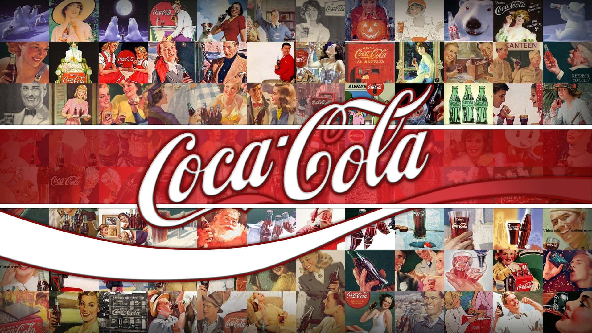 Opdatermed En Iskold Coca-cola