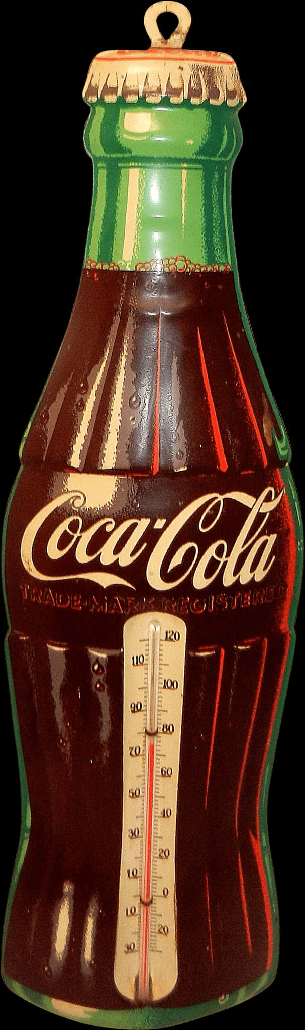 Coca Cola Bottle Thermometer PNG