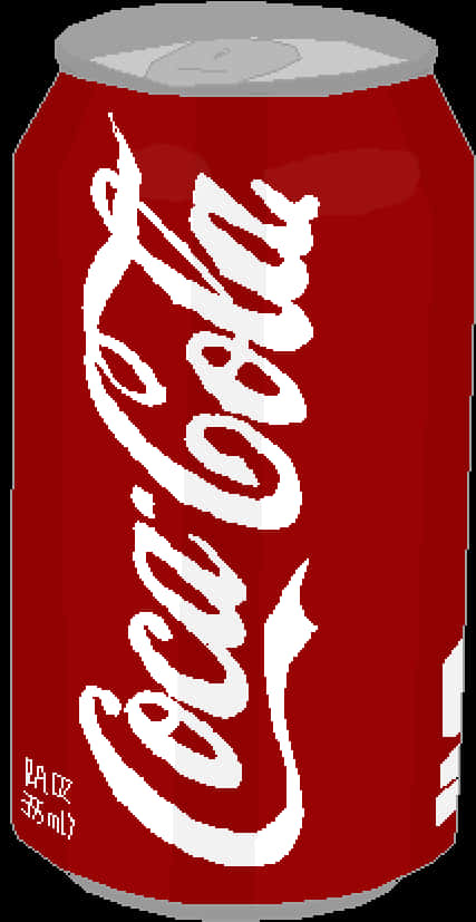 Coca Cola Can Classic Design PNG