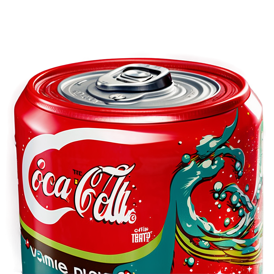 Coca Cola Can Retro Look Png 06122024 PNG