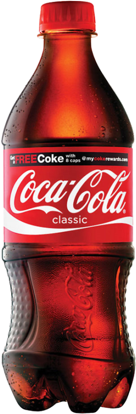 Coca Cola Classic Bottle PNG