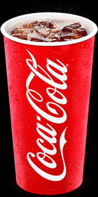 Coca Cola Cupwith Ice PNG
