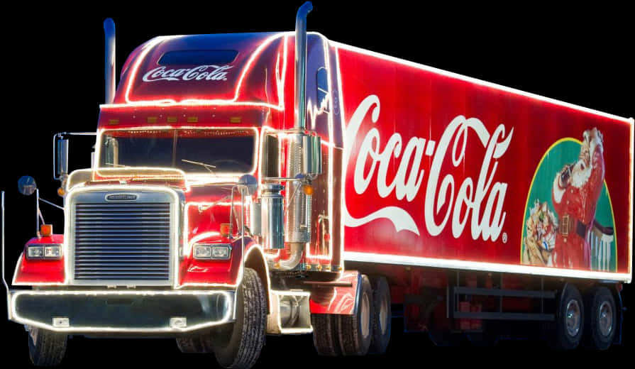 Coca Cola Holiday Truck PNG