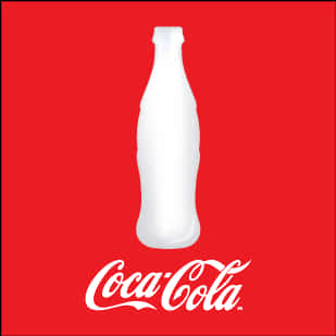 Coca Cola Logo Red Background PNG