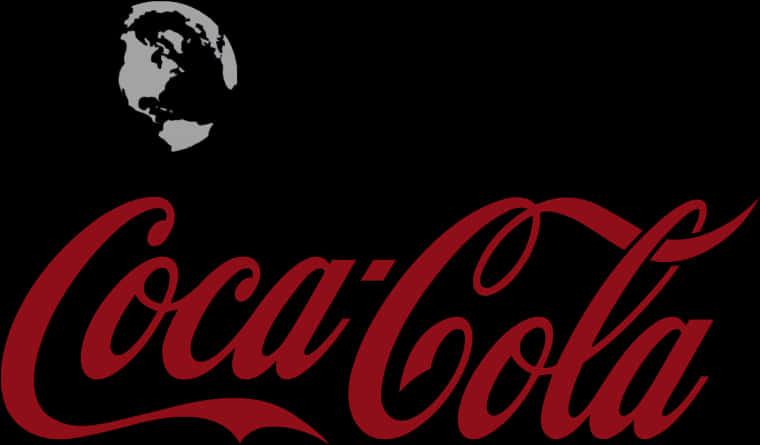Coca Cola Logowith Face Silhouette PNG