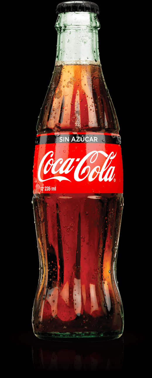 Coca Cola Sugar Free Bottle PNG