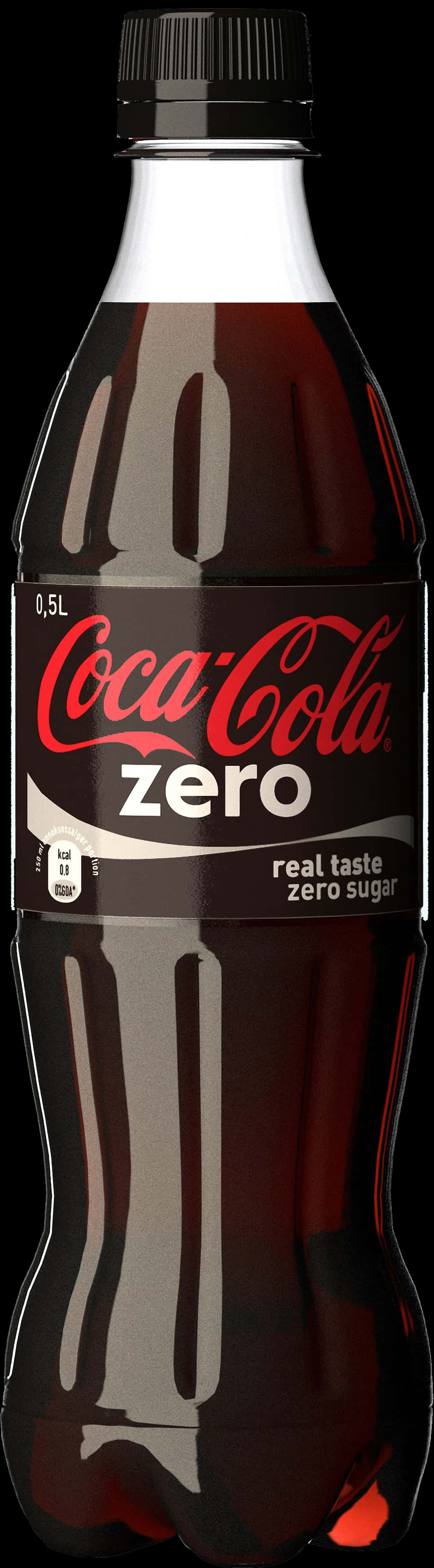 Coca Cola Zero Sugar Bottle PNG