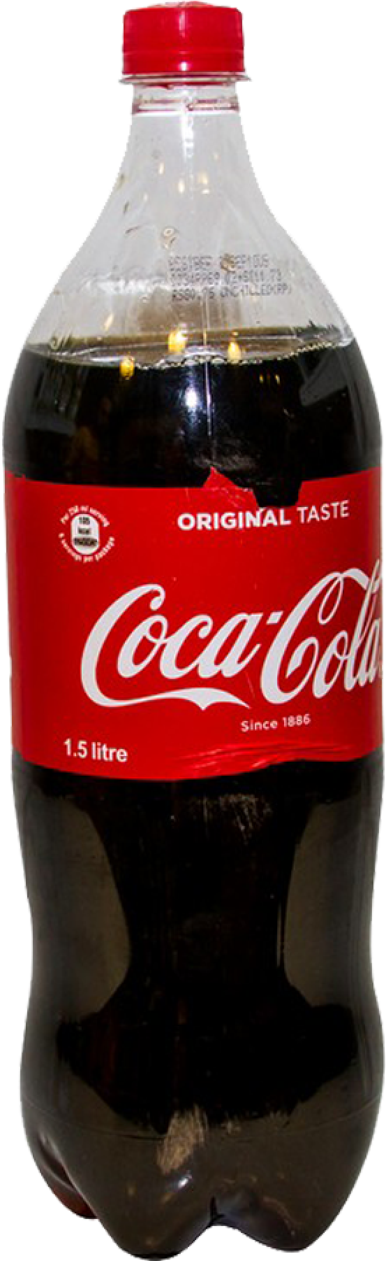 Coca Cola1.5 L Plastic Bottle PNG