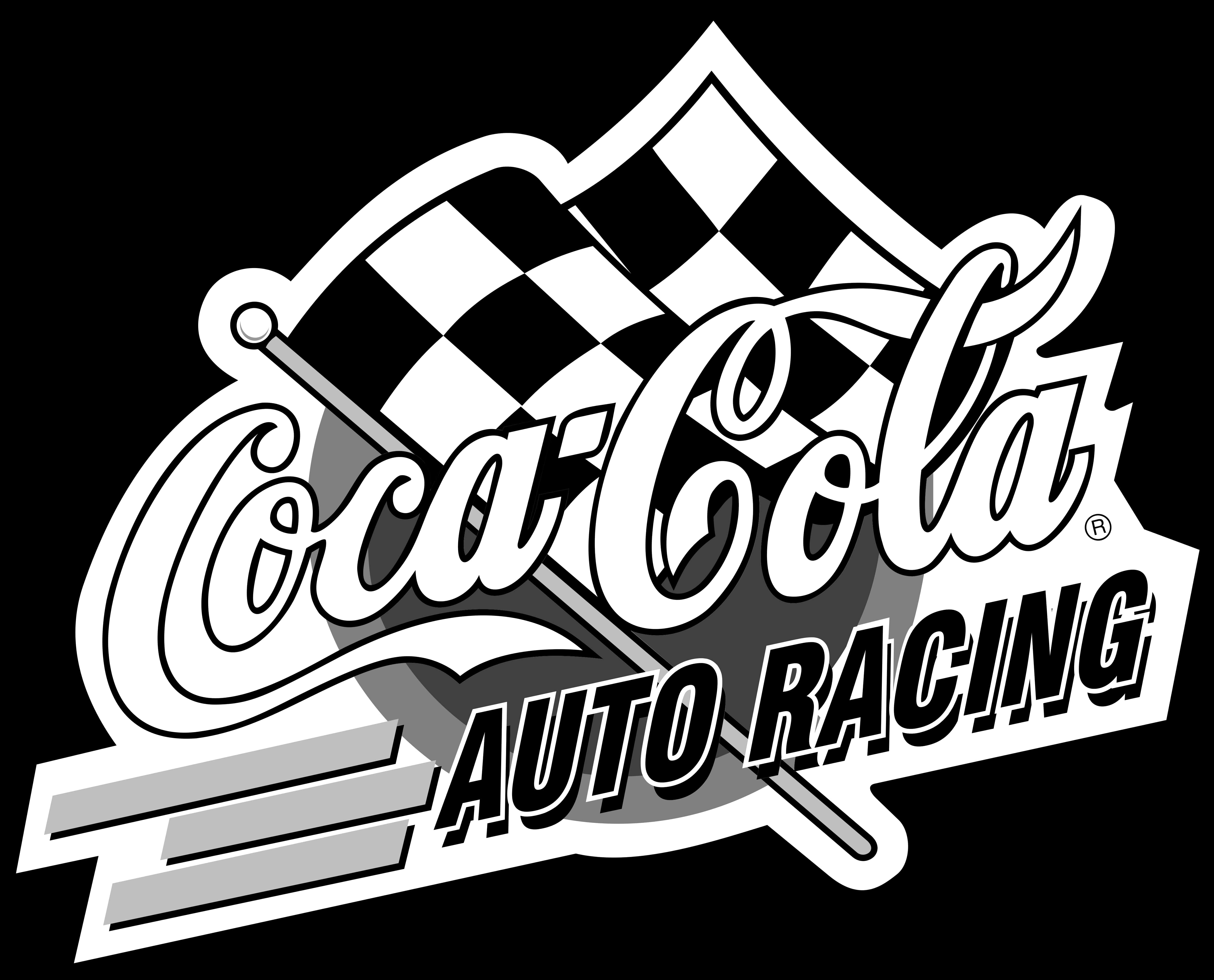 Coca Cola_ Auto Racing_ Logo PNG