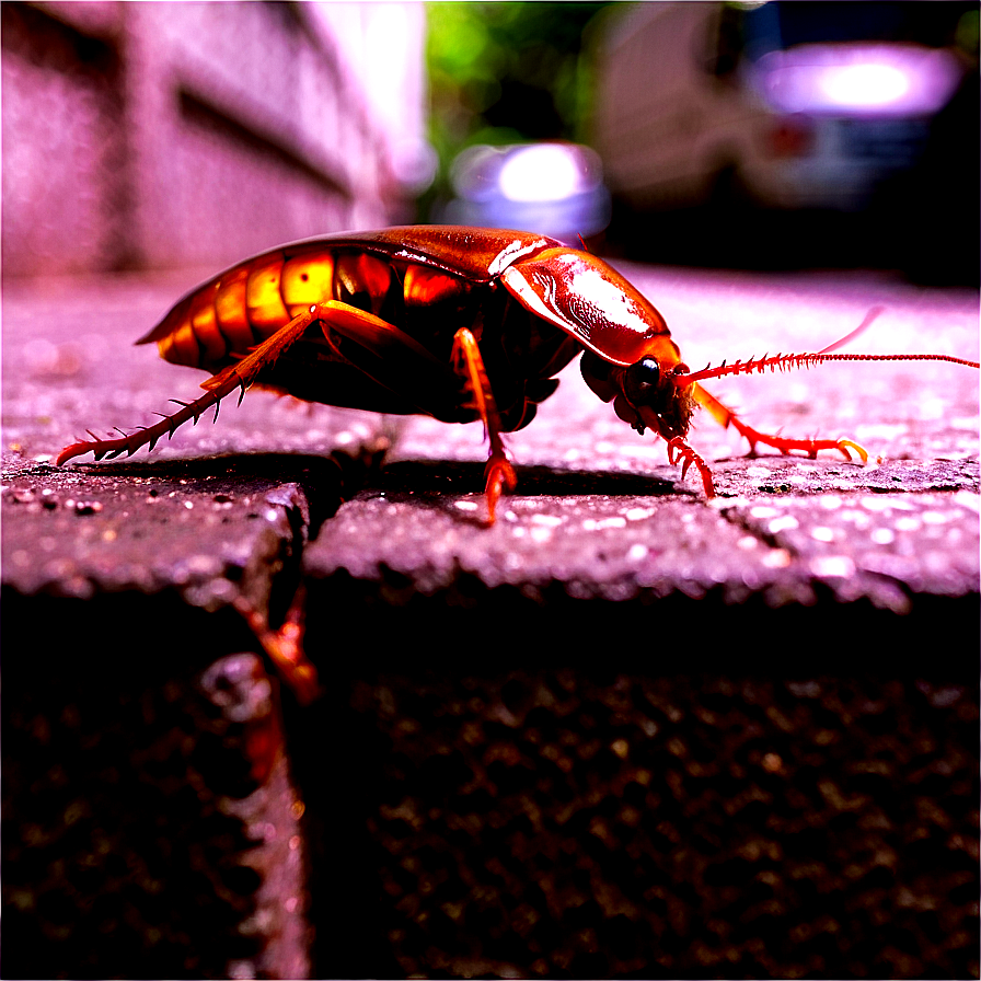 Cockroach In Urban Setting Png 39 PNG
