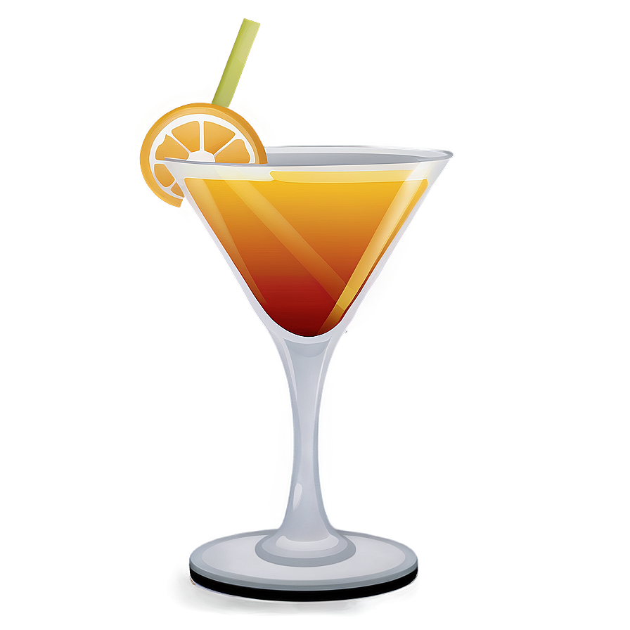 Cocktail Glass Emoji Png Aqk37 PNG