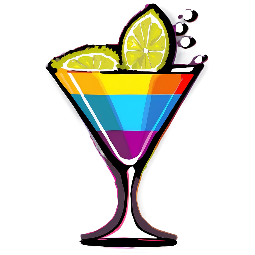 Cocktail Rim Decorations Png 7 PNG