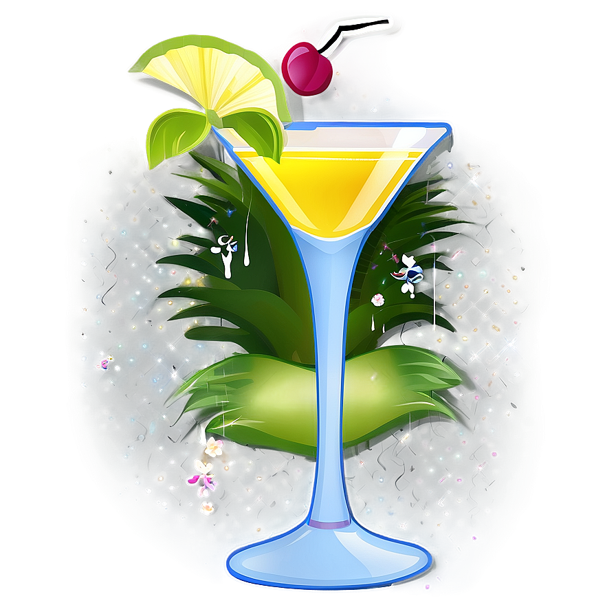 Cocktail Rim Decorations Png Jrb5 PNG