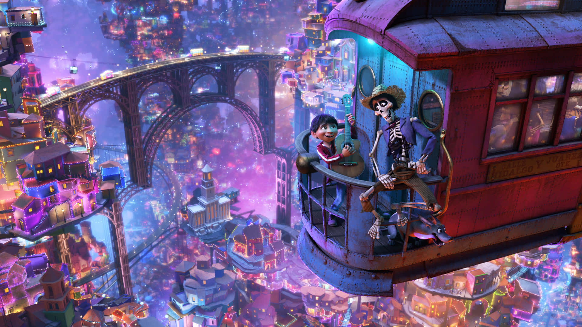Lapelícula Coco De Disney Pixar Está Inspirando A Generaciones Con Su Historia Mágica. Fondo de pantalla