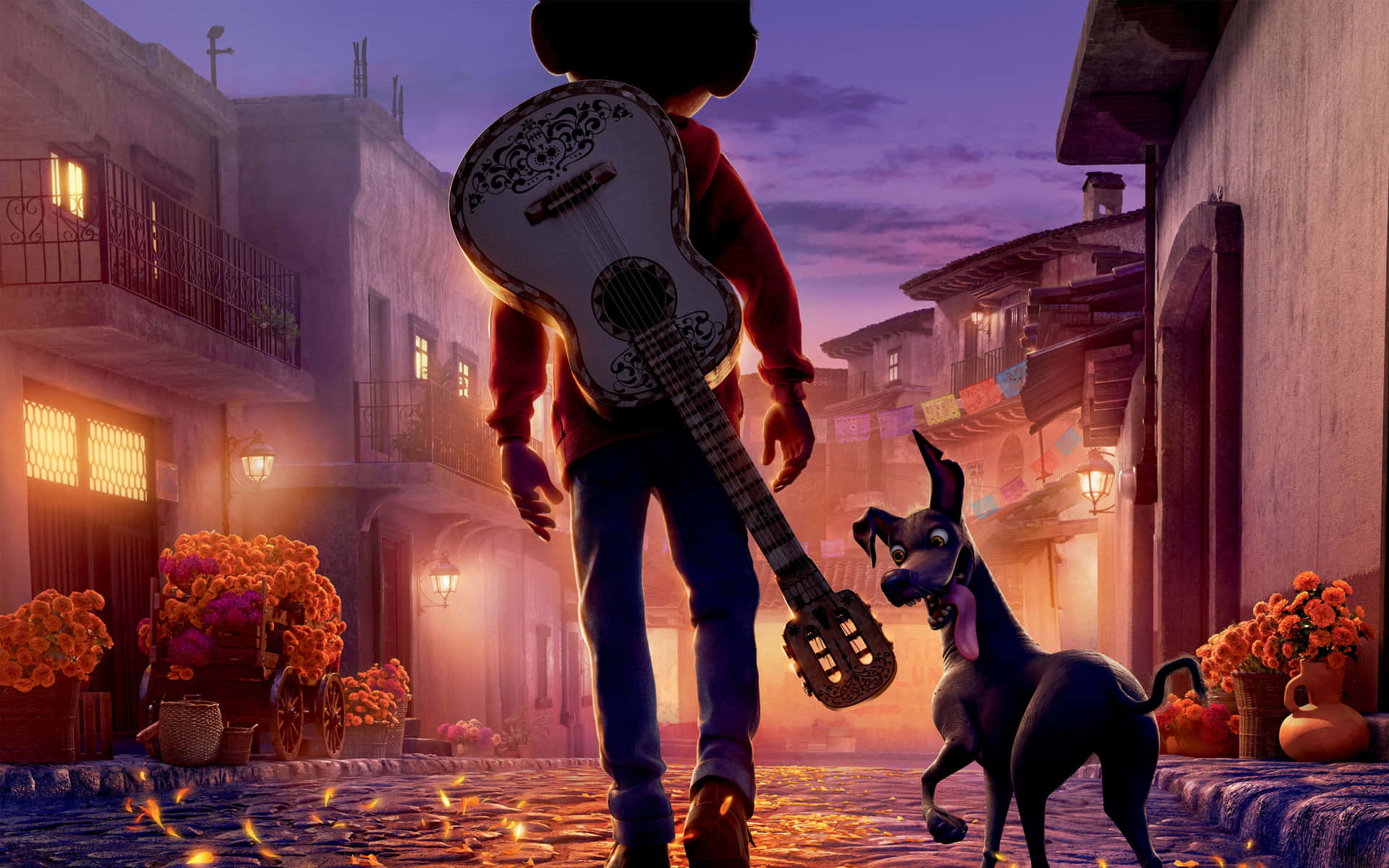 Enter the Land of the Dead with an Unforgettable Adventure in Disney•Pixar’s “Coco” Wallpaper
