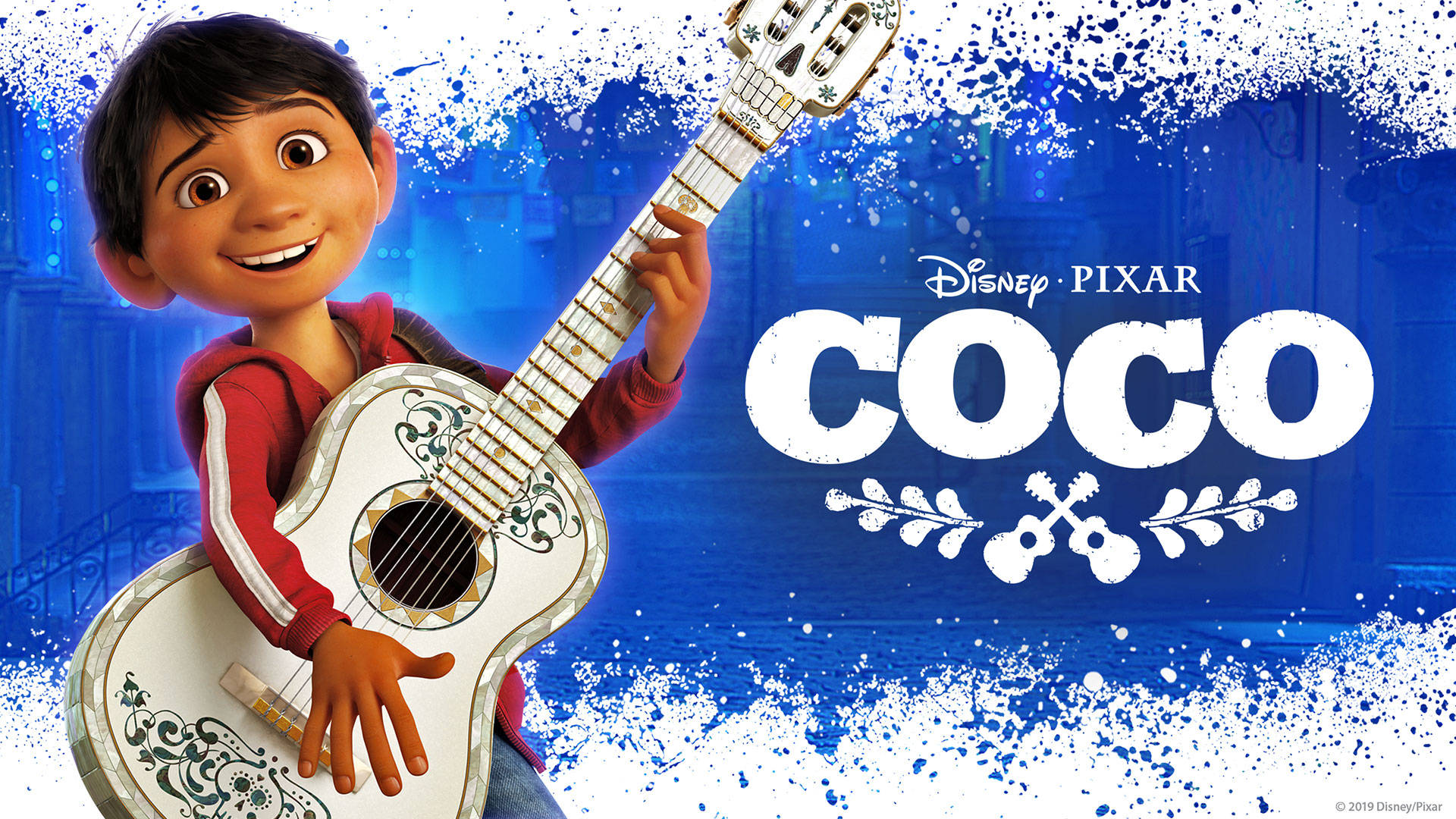 Coco Poster In Winter Theme