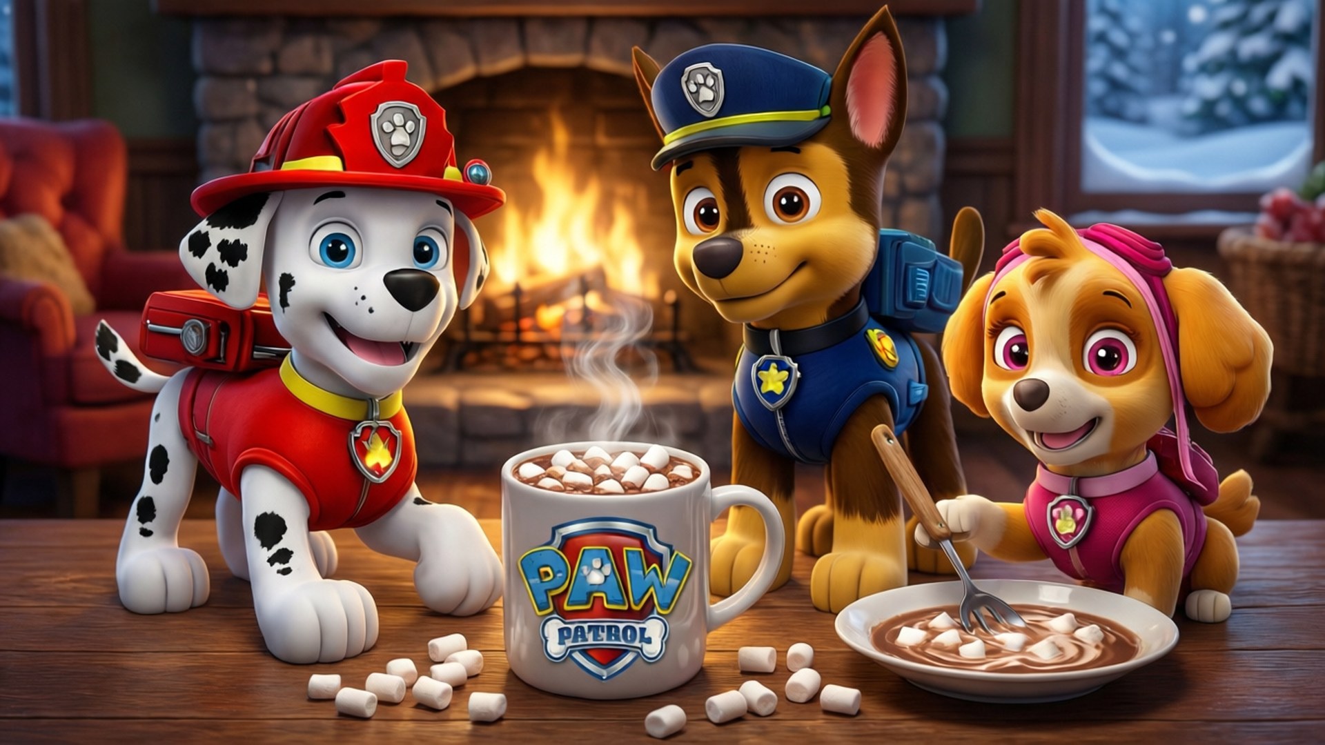 Cocoa Time Wallpaper