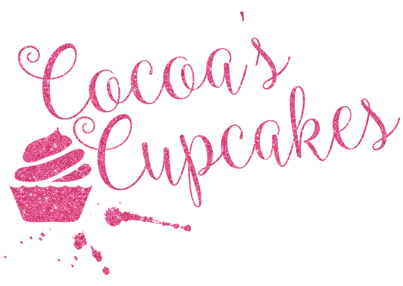 Cocoas Cupcakes Logo Sparkle PNG