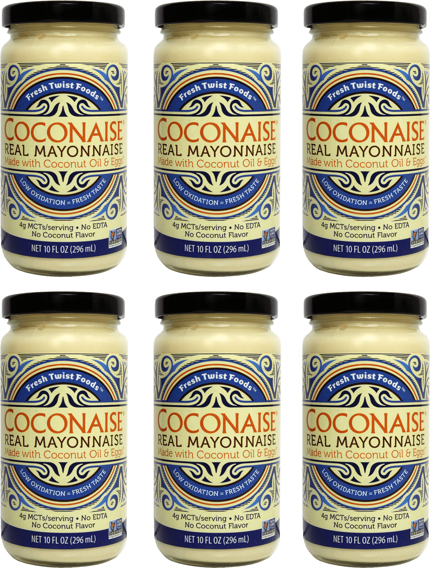 Coconaise Mayonnaise Jars PNG