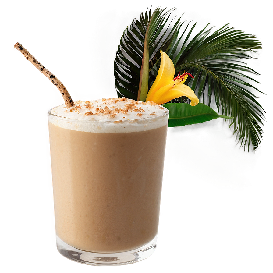 Coconut Latte Tropical Png Eao PNG