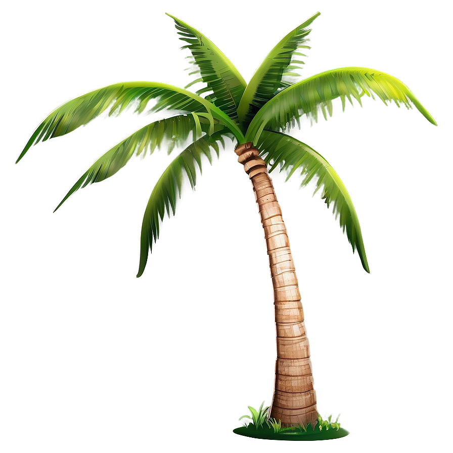 Coconut Palm Tree Png 04292024 PNG
