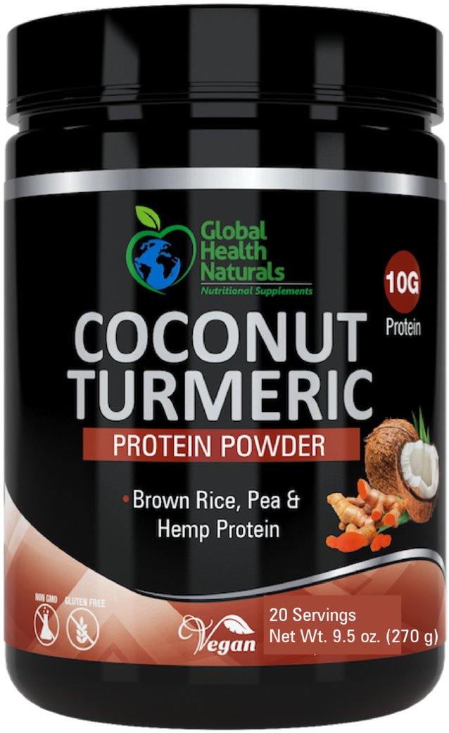 Coconut Turmeric Protein Powder PNG