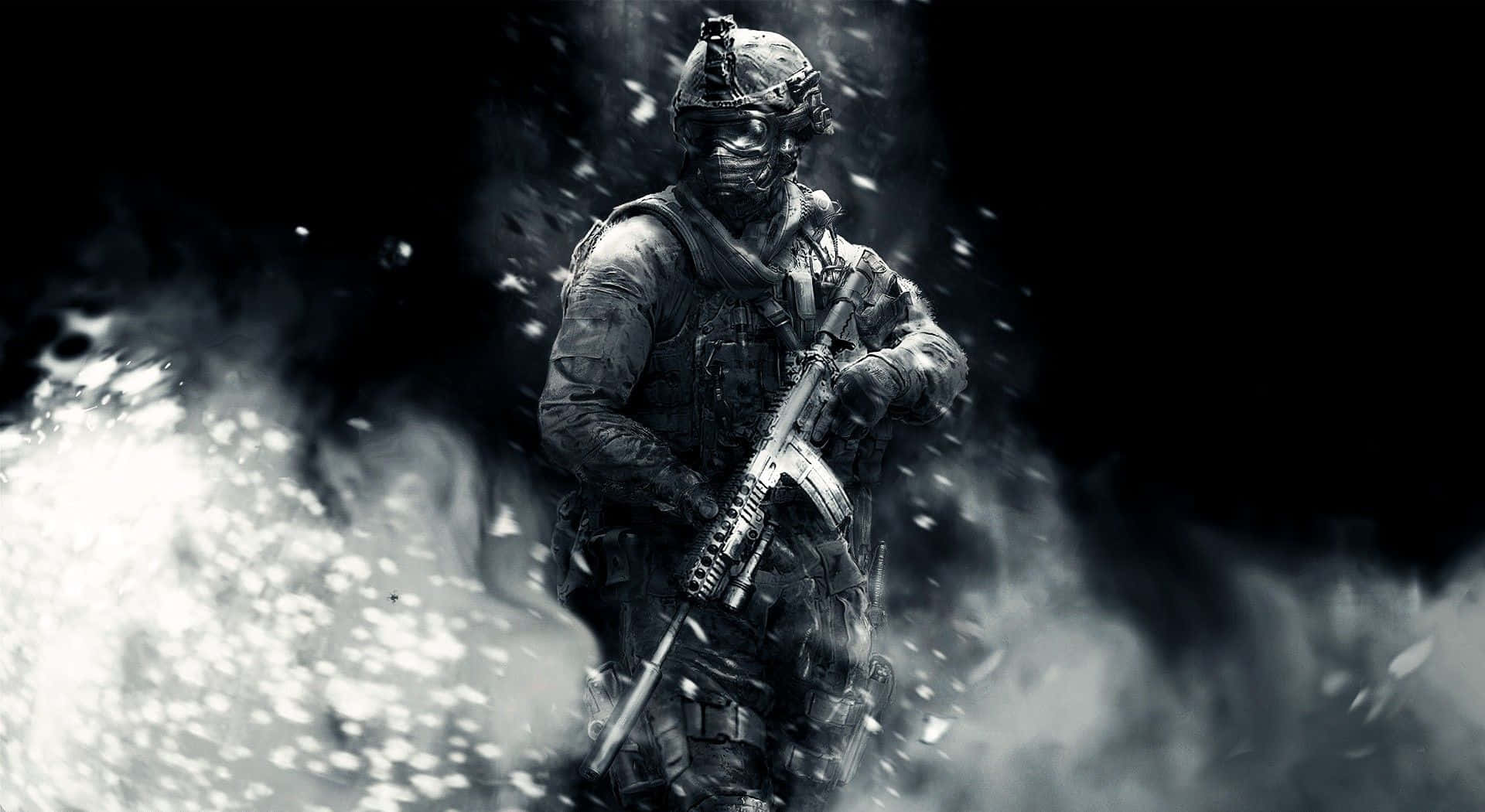 Spilmodern Warfare Med Call Of Duty Videospillet.