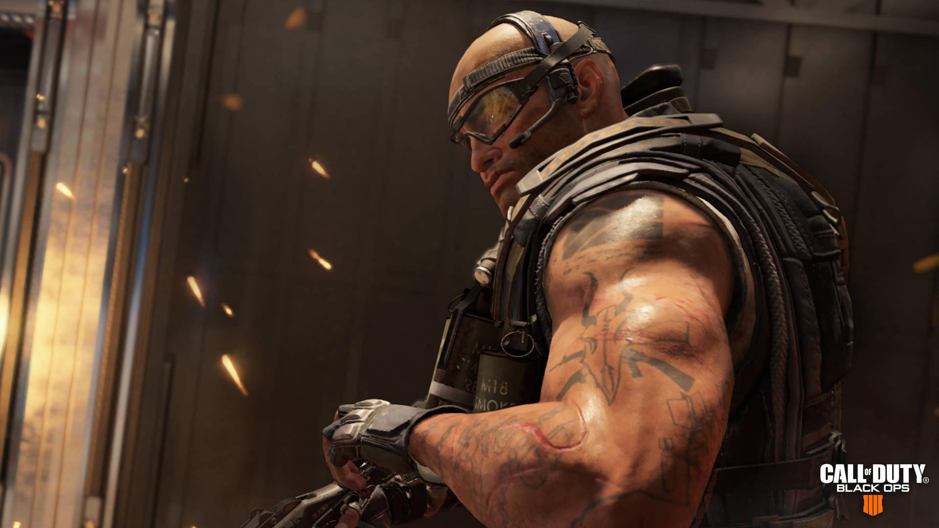 Cod Black Ops 4 Beefed-up Man Background