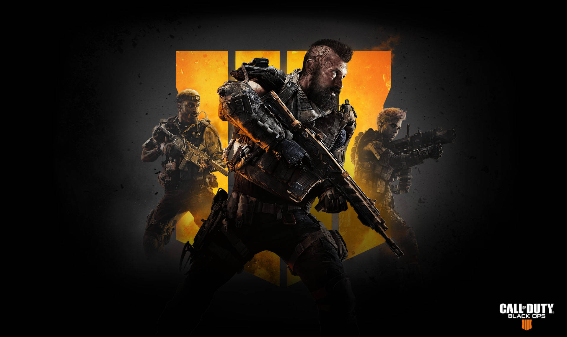 Cod Black Ops 4 Game Poster Background