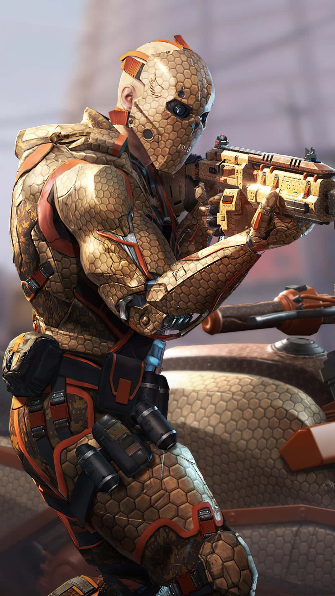 Stunning COD Mobile Character Skins in Action Wallpaper