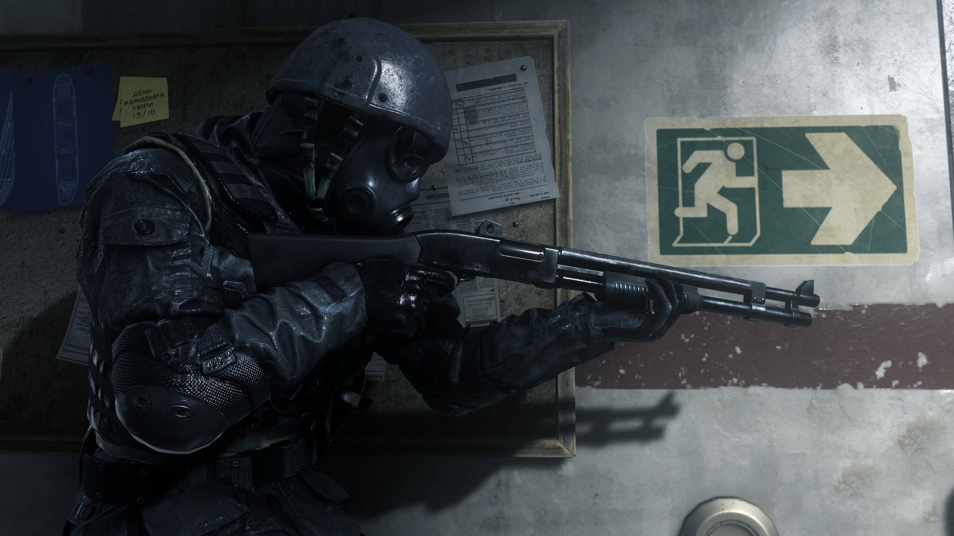 COD Modern Warfare Masked Operator Wallpaper