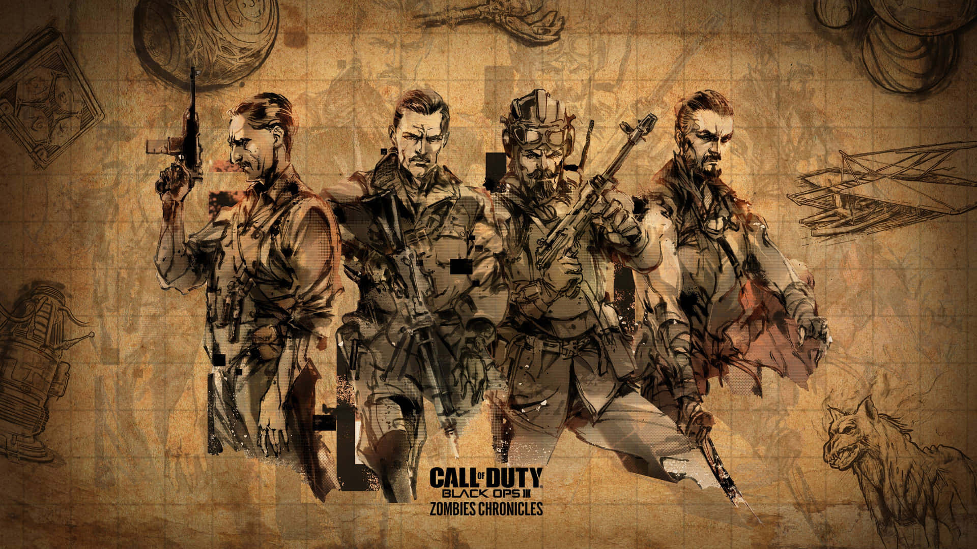 3 Black Ops Zombies Wallpapers on WallpaperDog