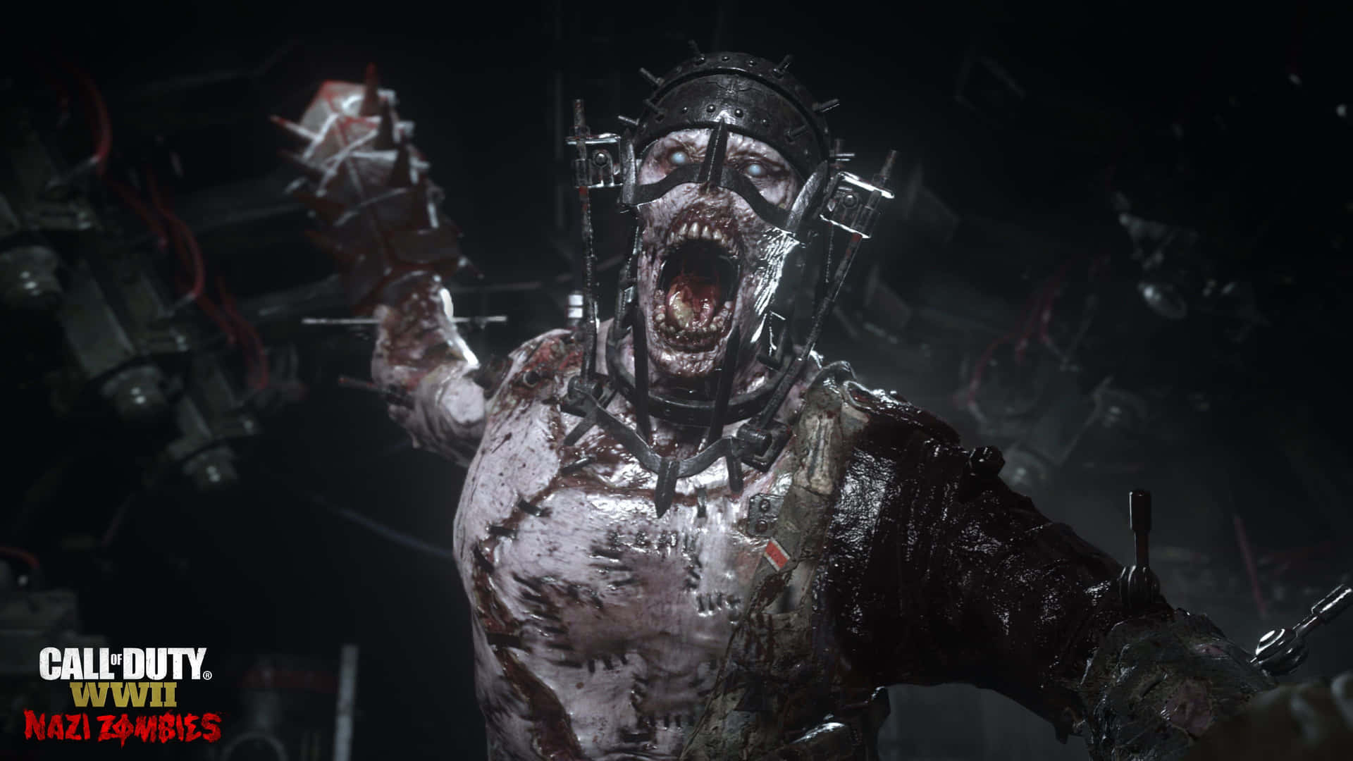 Cod Zombies Attacking Nazi Zombie Wallpaper
