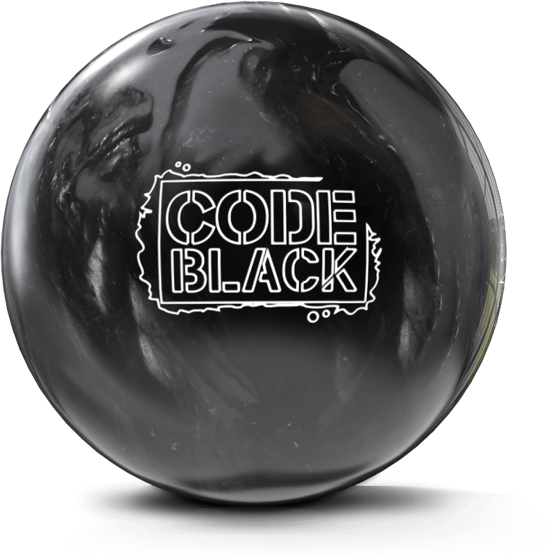 Code Black Bowling Ball PNG