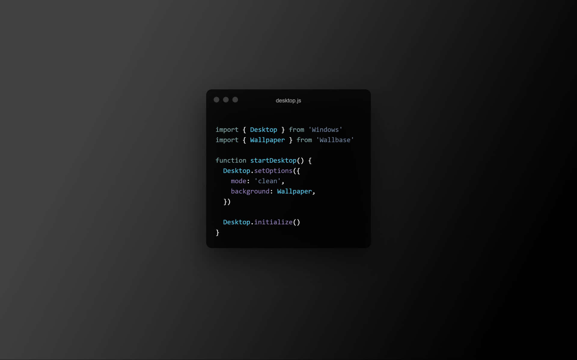 Code Editor Dark Theme Javascript Snippet.jpg Wallpaper
