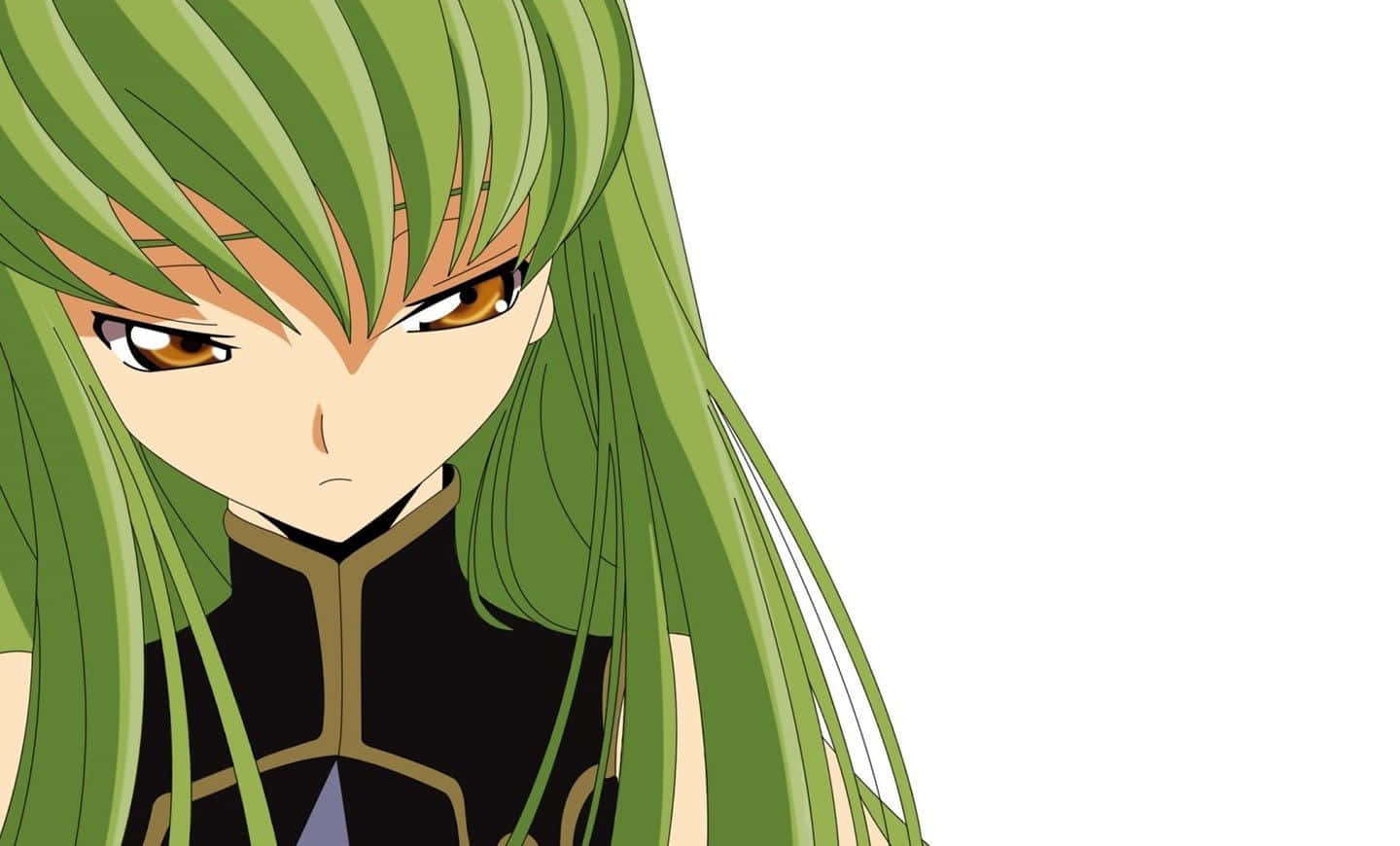 Enigmatic C.C. from Code Geass anime series Wallpaper