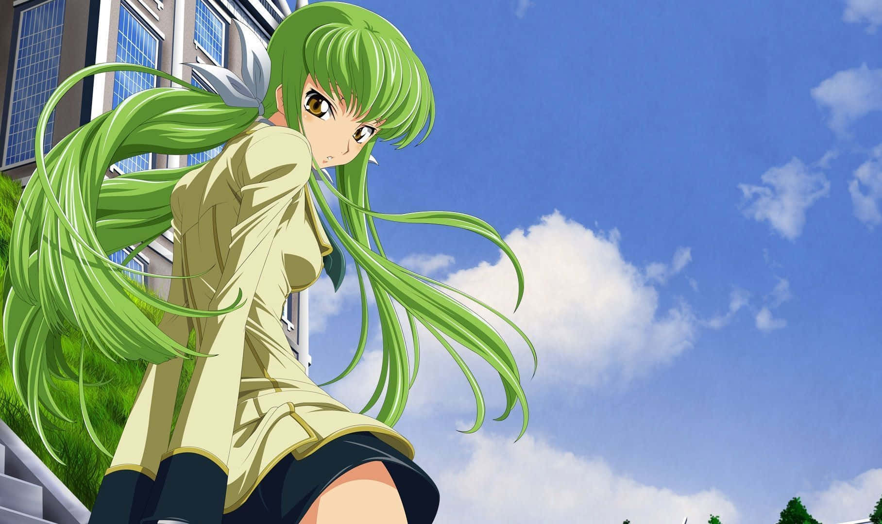 Download Code Geass: C.C. - Mysterious Immortal Beauty Wallpaper