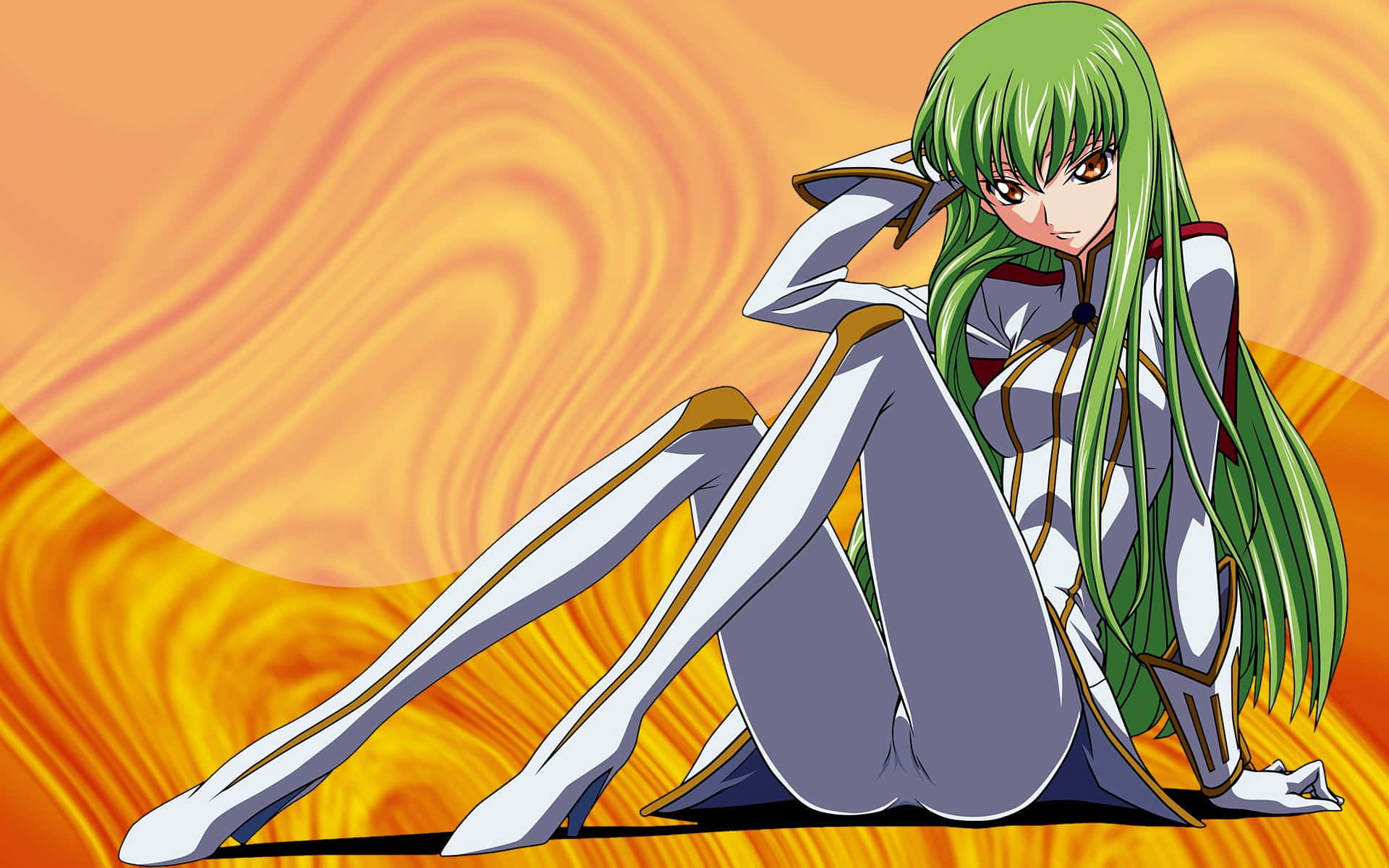 Anime code geass anime girls green hair cc 1080P, 2K, 4K, 5K HD wallpapers  free download