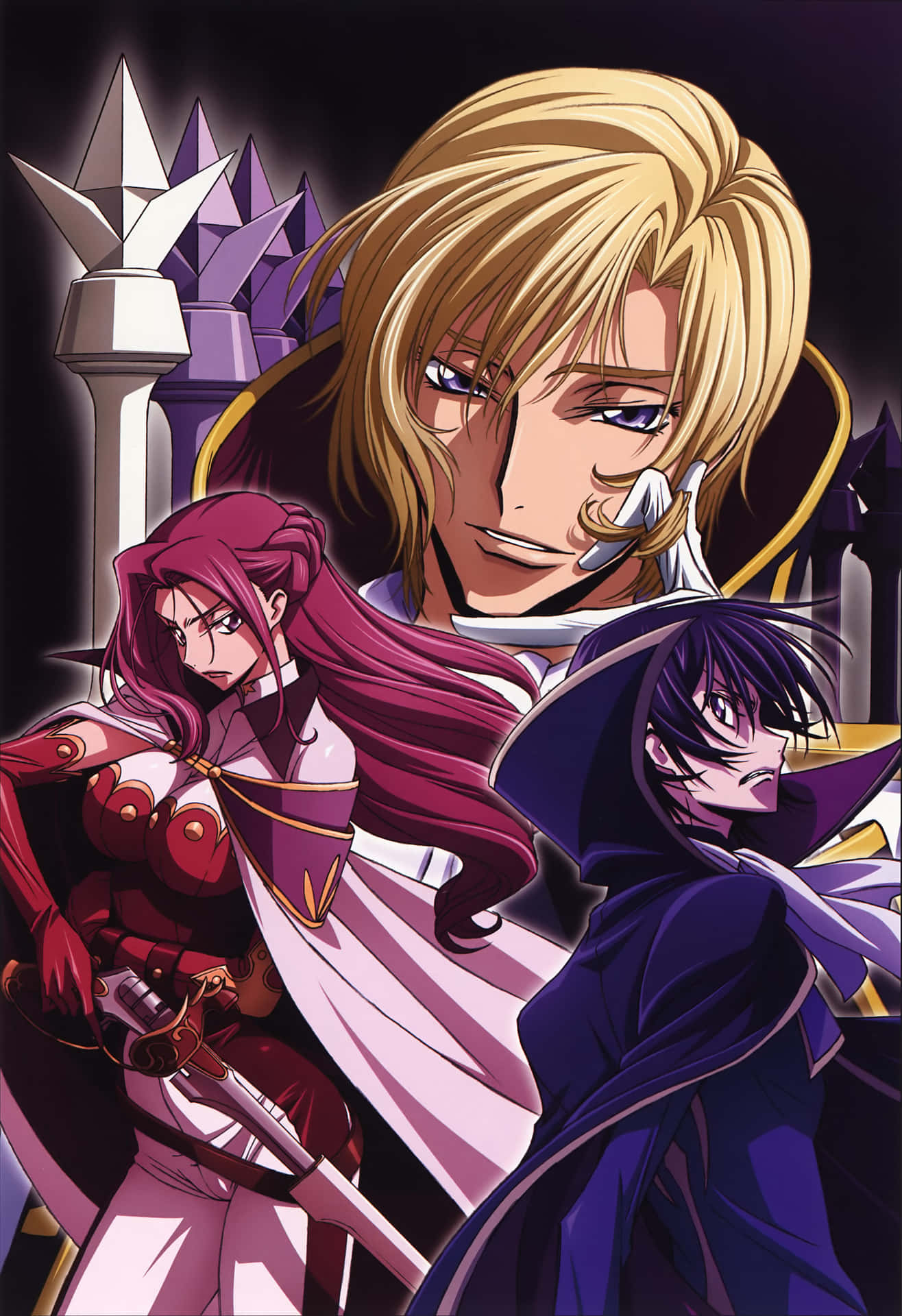 Code Geass -hahmot Schneizeland Ja Muut Taustakuva