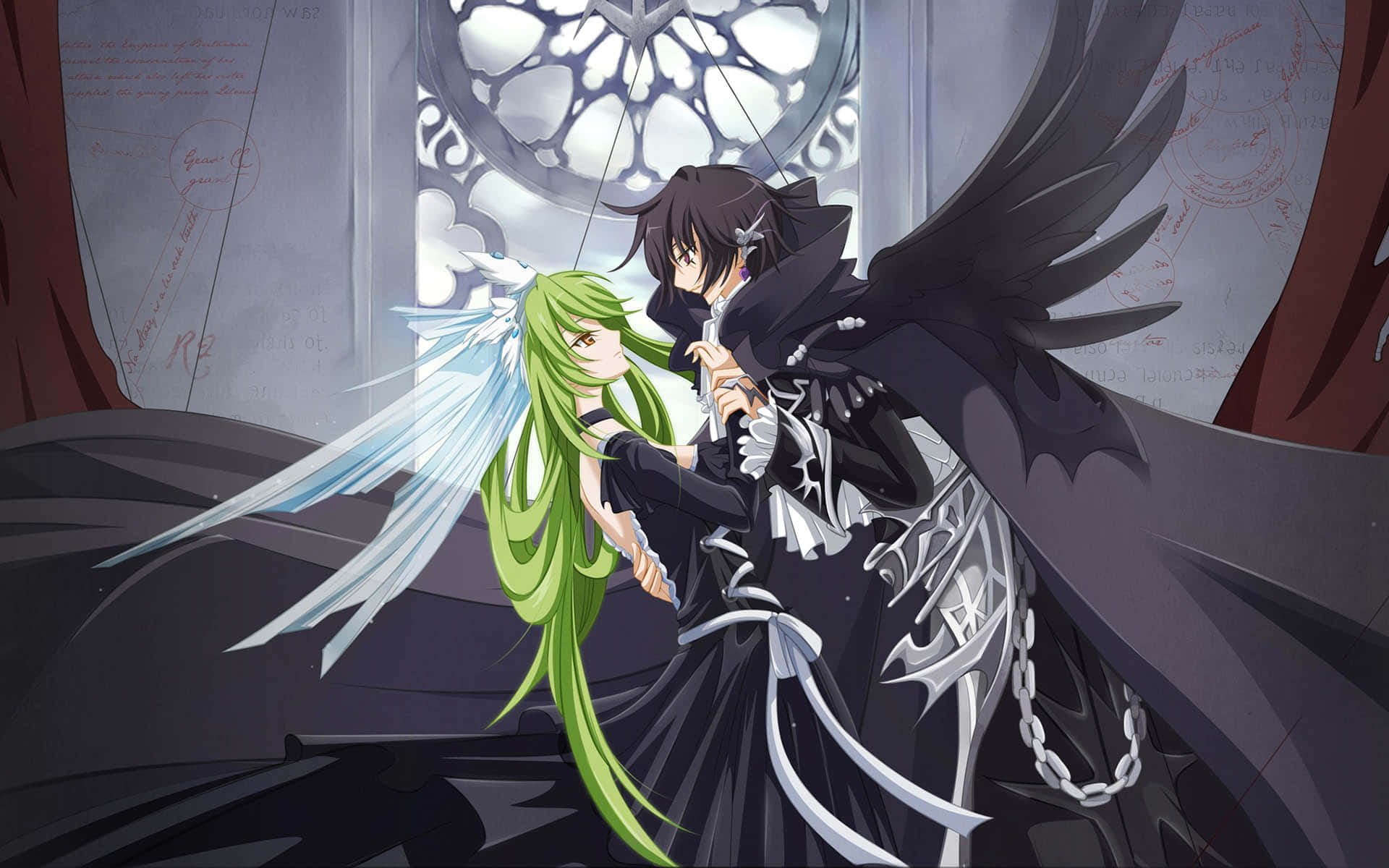 Code Geass Lelouch And C.C Sweet Moment Picture