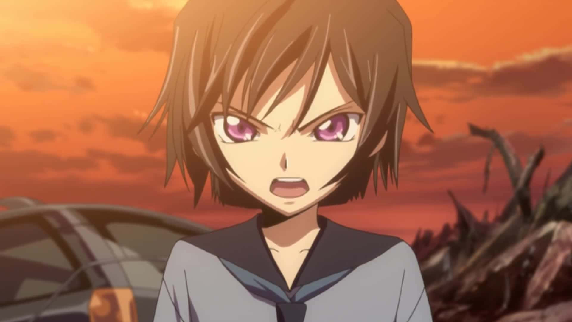 Code Geass Cute Young Lelouch Picture