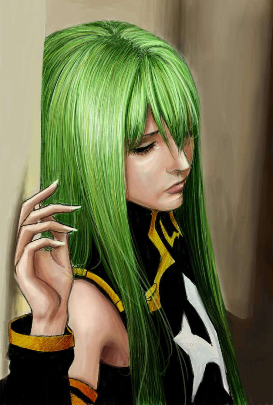 Code Geass C.C Drawing Picture