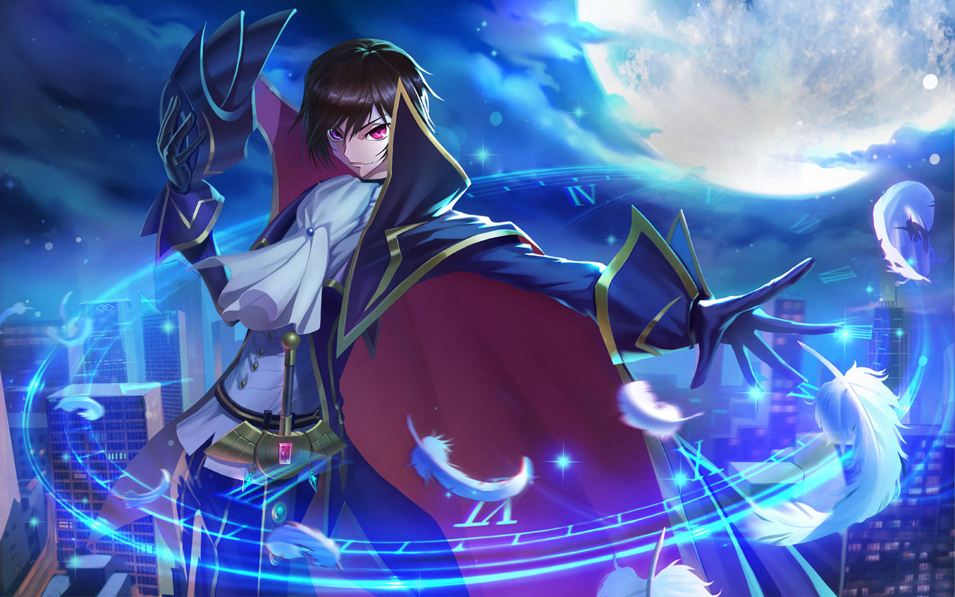 Wallpaper : anime, Code Geass, Lamperouge Lelouch, Zero