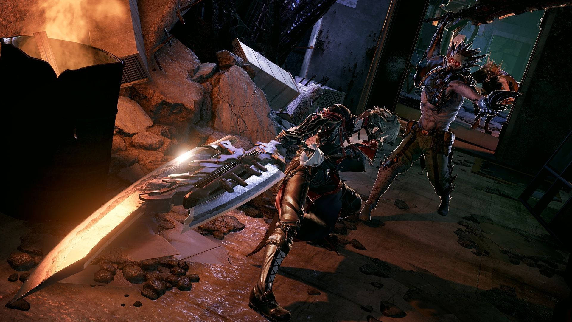 Test Your Strength Against Unstoppable Monsters in Code Vein Wallpaper