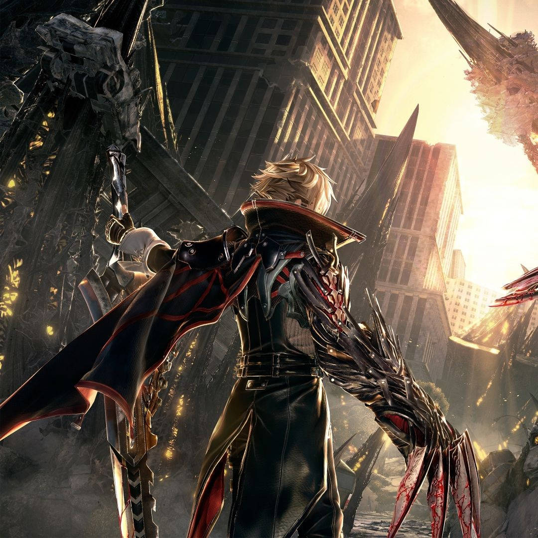 Explore a post-apocalyptic world in the upcoming action RPG Code Vein Wallpaper